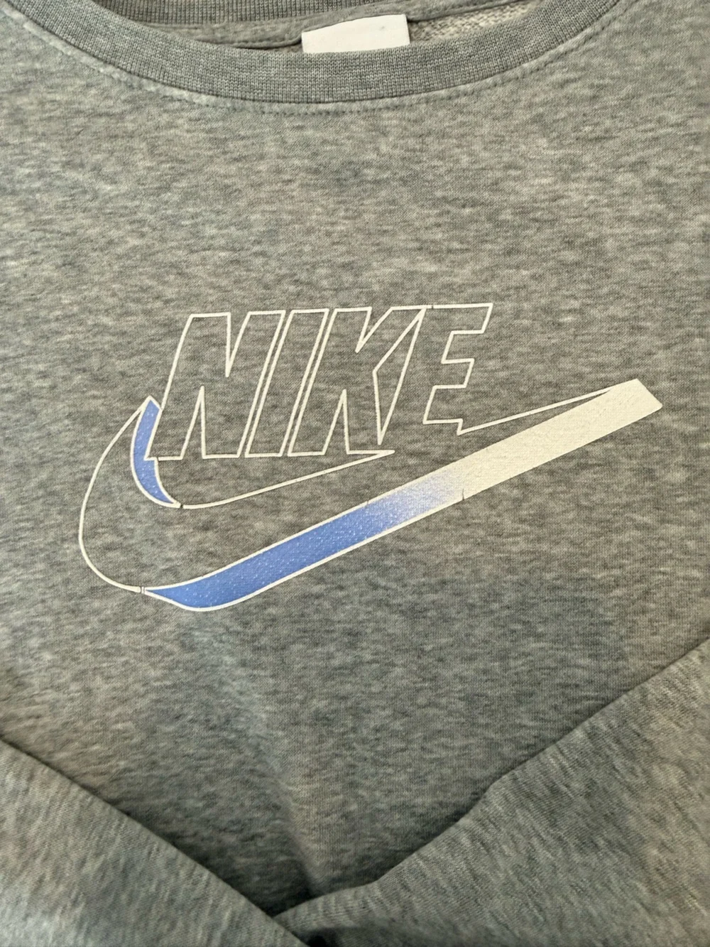 Nike Women’s Grey Logo Sweatshirt